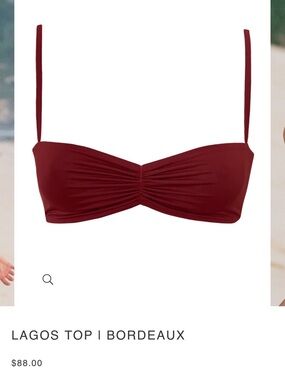 Slate Swim Lagos Bikini - Bordeaux